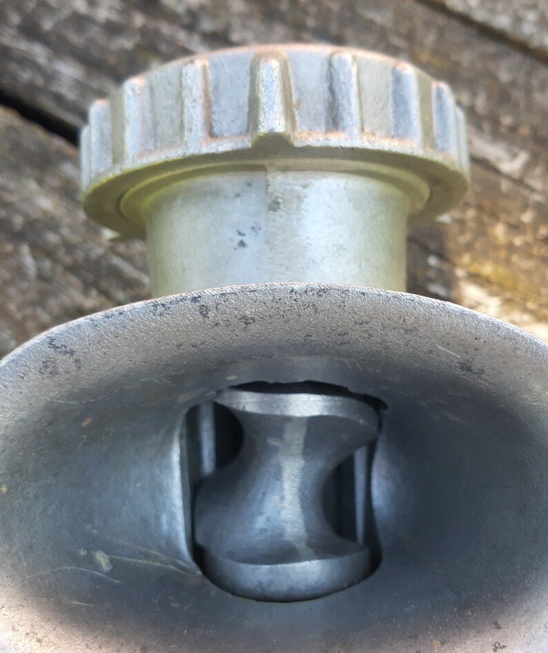 Vintage Meat Grinder Table Top Mincer Old Metal Manual Etsy