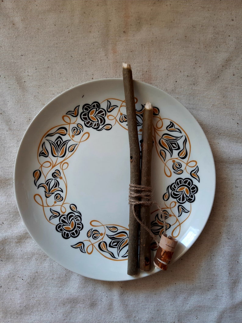Vintage Oval Plate Serving Platter Kitchen Dining Decor Soviet