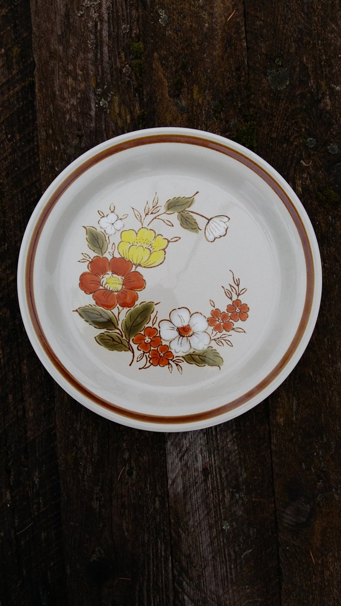 Vintage Japan Stoneware Plate Large Ceramic Platter Serving Etsy