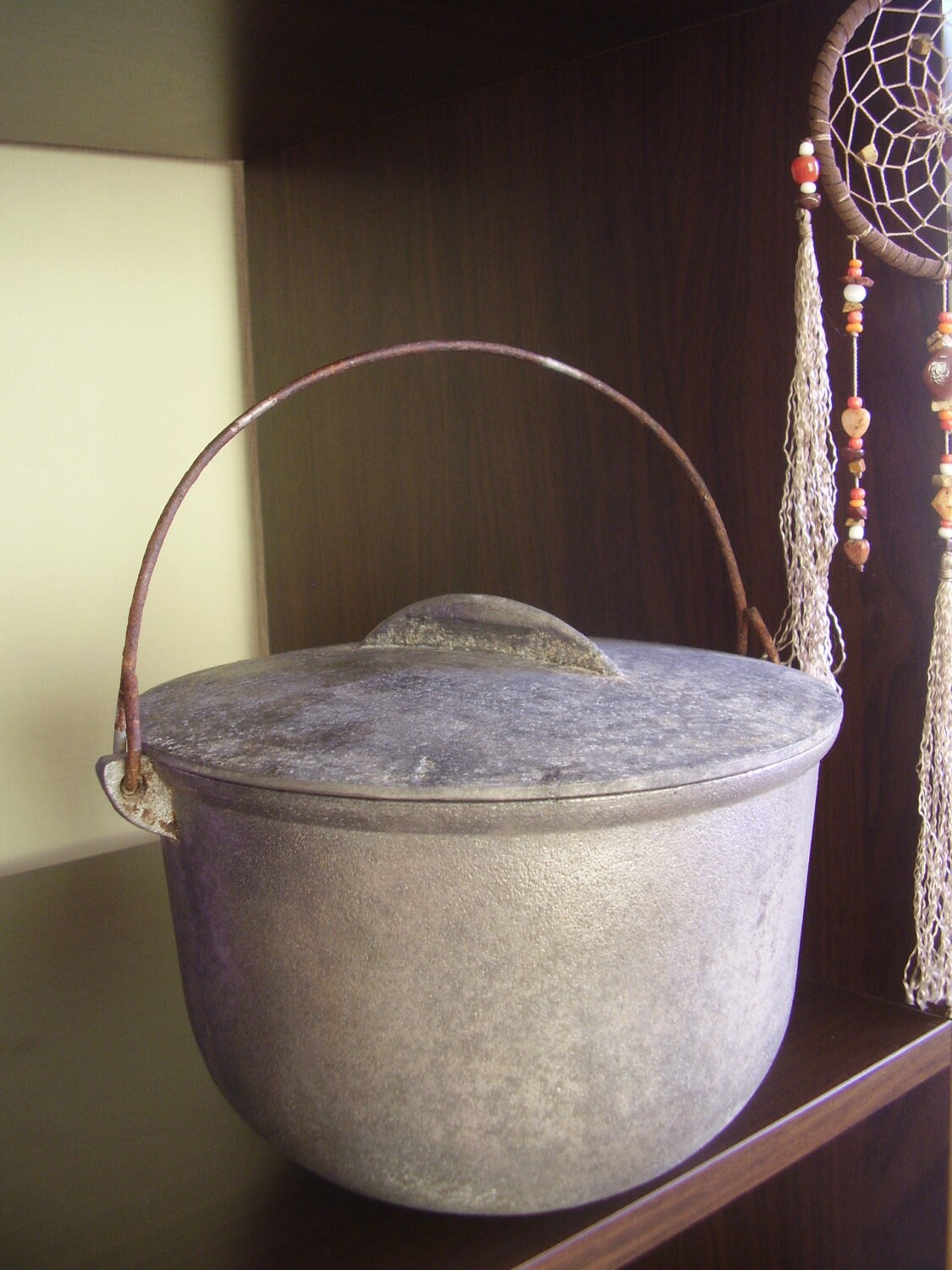 Vintage Kessel Gusseisen Aluminium Kochschale alte Kanne | Etsy