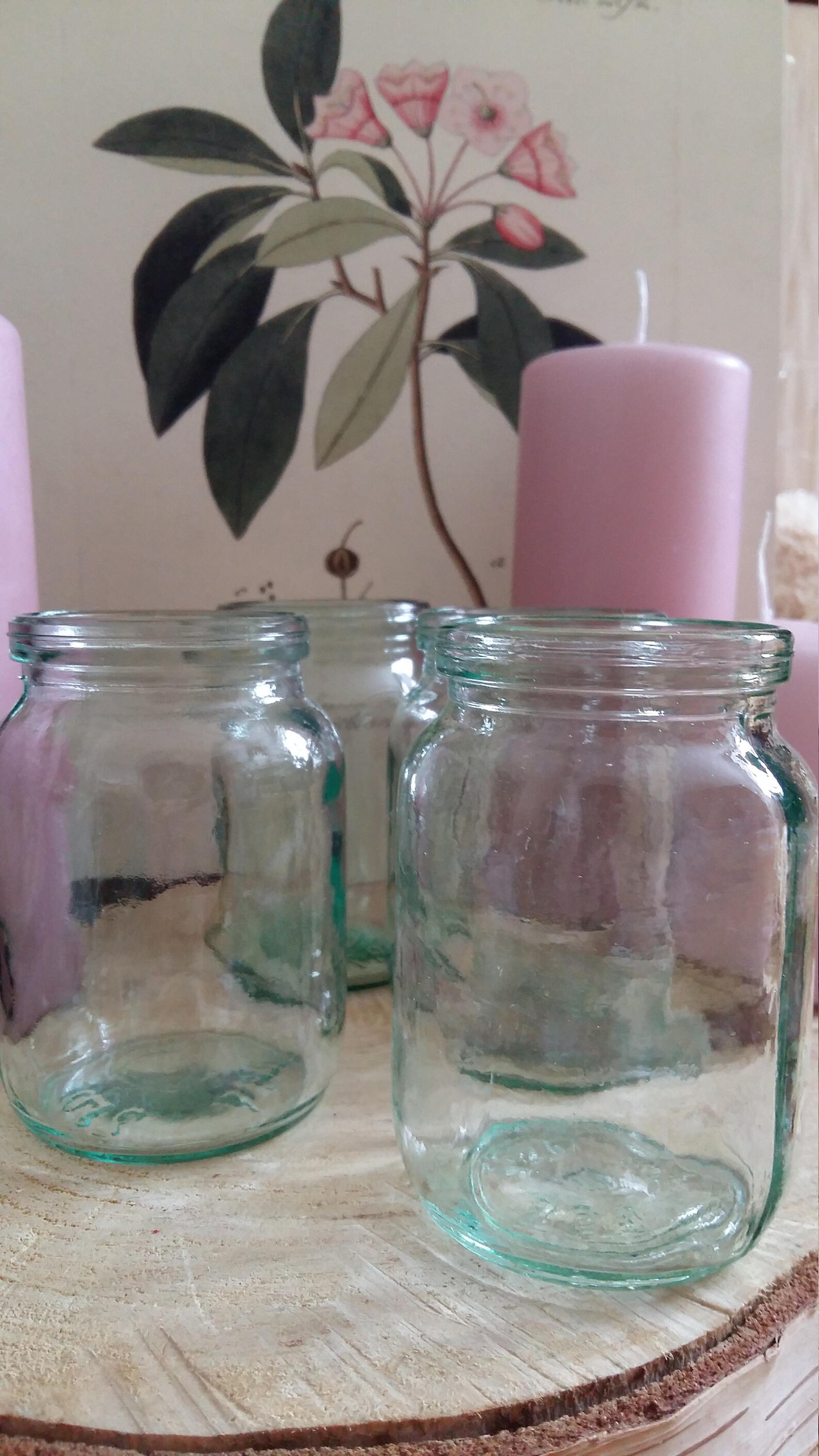 Vintage Glass Jars Set Small Jar Glass Bottle Aqua Blue Green Etsy