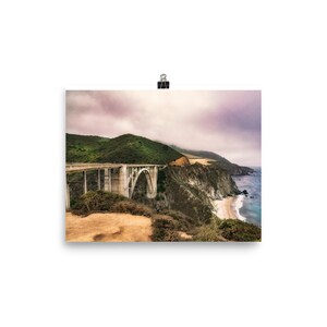 Bixby Bridge Poster