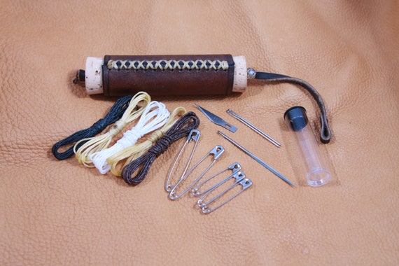 Bushcraft Sewing and Repair Kit saami Inspired 