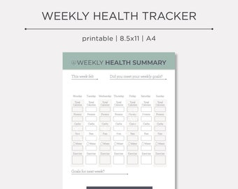 Weekly Health Summary