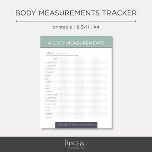 Body Measurements Tracker