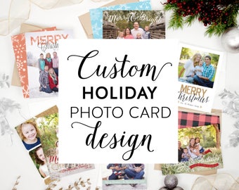 Custom Christmas Photo Card Design