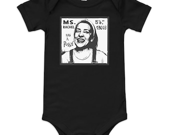 Ms. Rachel has a Posse! Urban art baby bodysuit - cotton