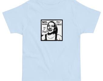 Toddler - Ms. Rachel has a Posse! Urban art tshirt - cotton