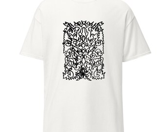 Sterio Drawing Shirt - Unique symmetrical drawing by artist