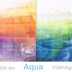 Watercolor Digital Paper, Watercolor Textures, Watercolor Backgrounds ...