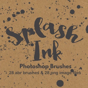 Watercolor Paint Splatter, Graffiti Style Grunge Texture Brush Strokes ...
