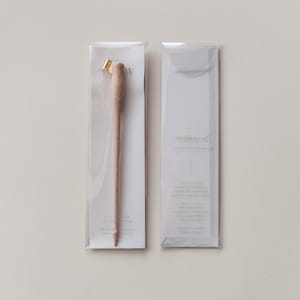 Stylo plume pour calligraphie double usage, Stylo plume pour calligraphie oblique, Stylo plume pour calligraphie droit, Stylo plume en bois, Stylo pointu