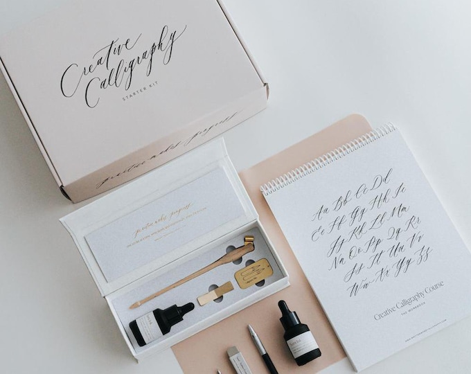 Beginner Calligraphy Starter Kit, Starter Calligraphy Kit, Calligraphy Basics for Beginners, Best Calligraphy Supply Kit