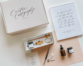 Beginner Calligraphy Starter Kit, Starter Calligraphy Kit, Calligraphy Basics for Beginners, Best Calligraphy Supply Kit