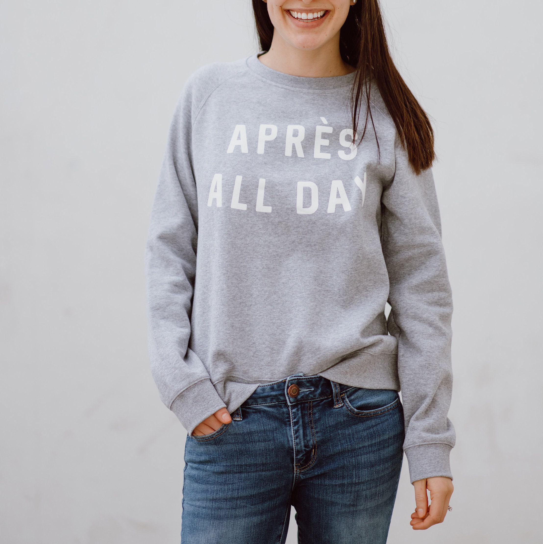 Apres Ski Sweatshirt - Etsy