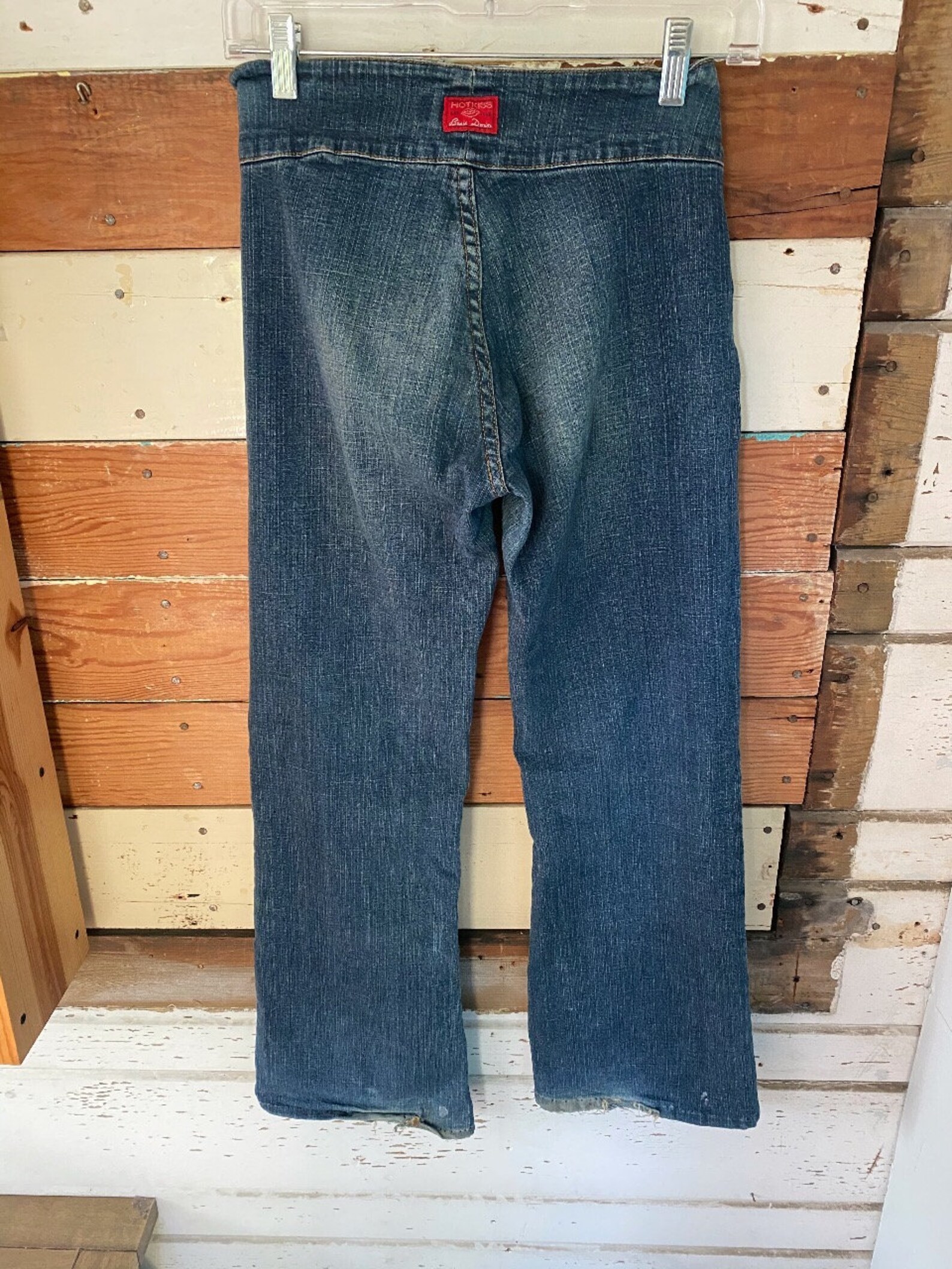 y2k lace up jeans