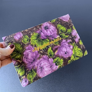 Vintage Floral Fabric Covered Appointment Book