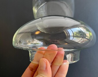 Libbey CRYSTAL MUSHROOMS リビー　ガラスキャニスター Libbey CRYSTAL MUSHROOMS リビー ガラスキャニスター