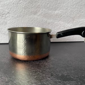 Vintage Revere Ware Measuring Cup with Copper Bottom