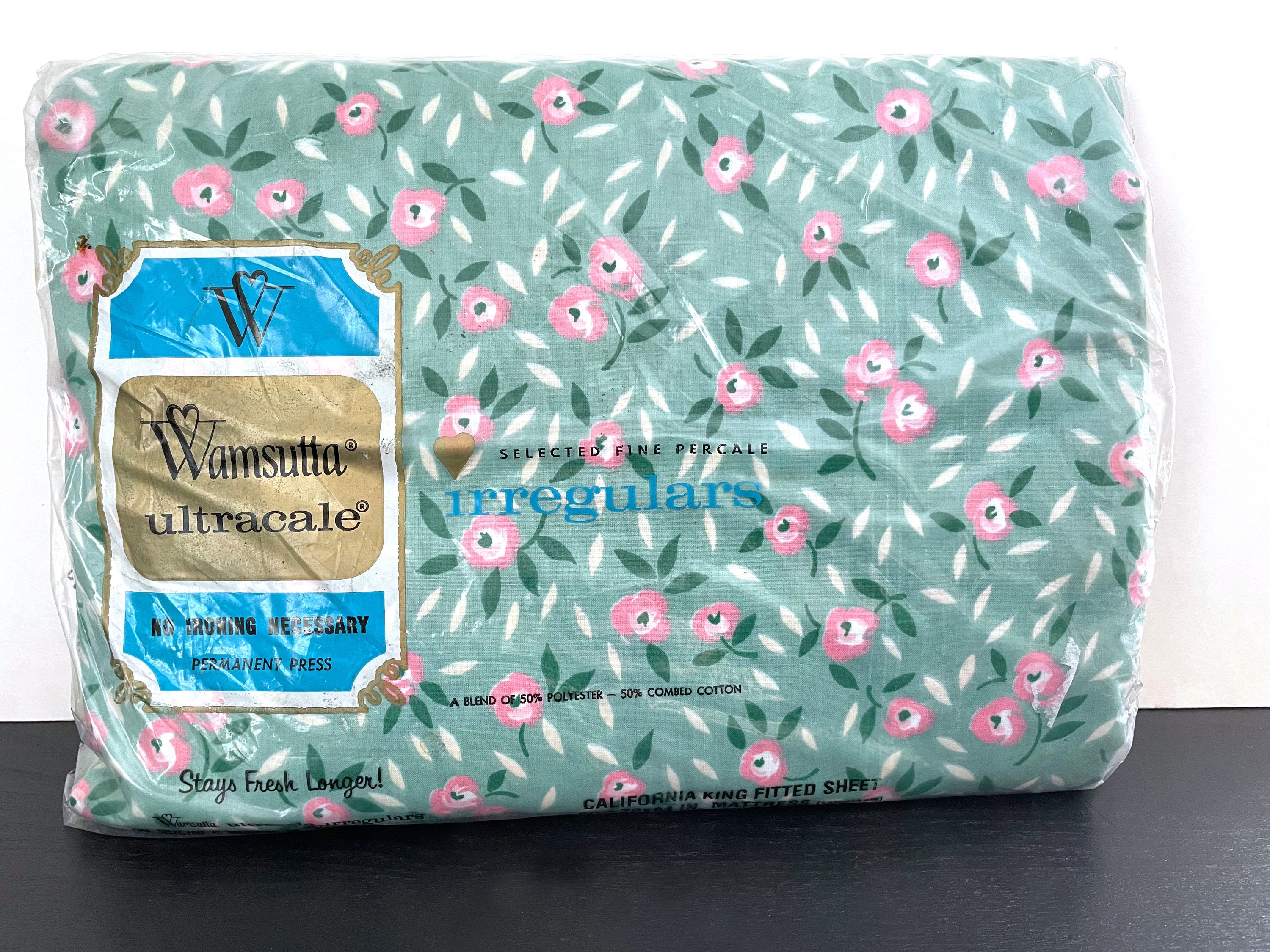 Vintage Wamsutta Floral California King 