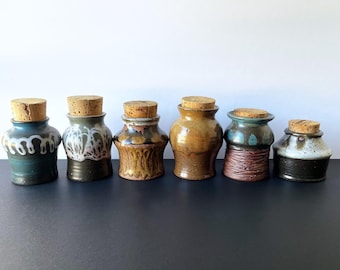 Vintage Calder Studio Pottery Jars