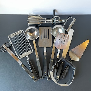 Vintage Stainless Kitchen Utensils, Choose your Type