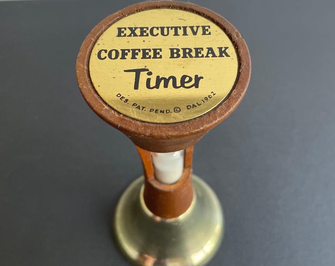 Vintage Executive Coffee Break Timer - Etsy