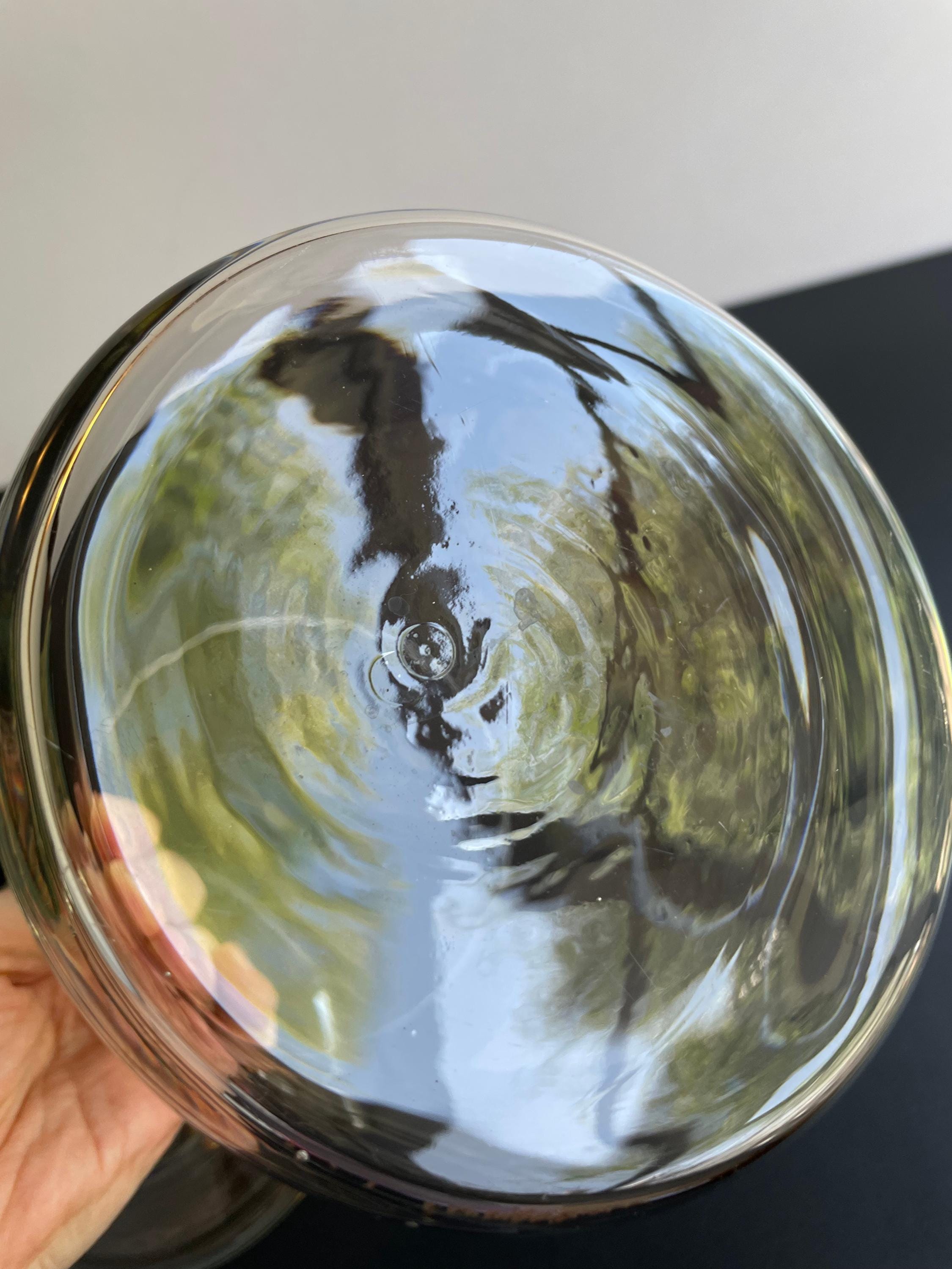 Large Vintage Libbey Glass Mushroom Canister - Etsy