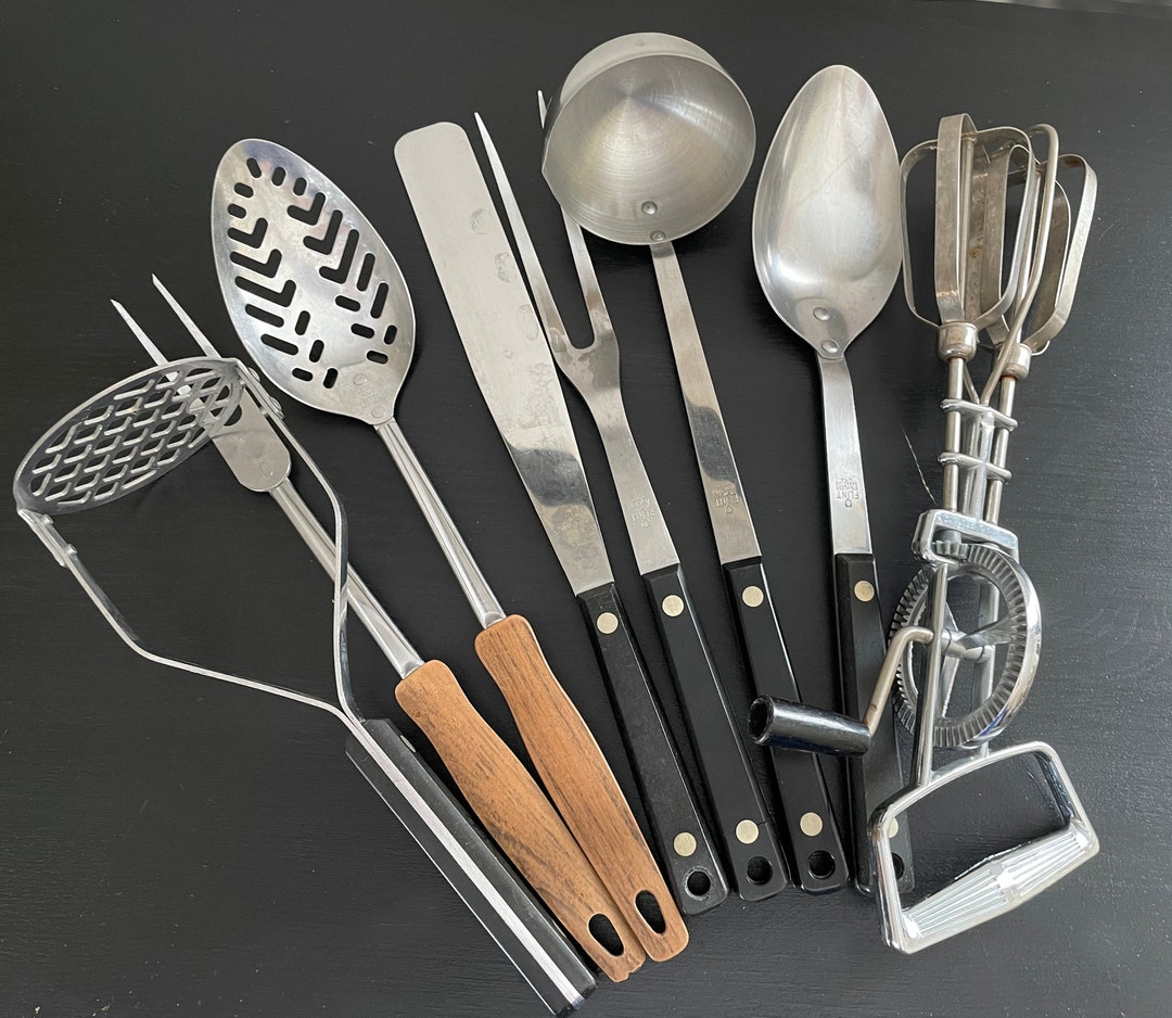 Vintage Ekco Flint Kitchen Utensils Etsy