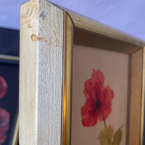 Vintage Original Floral Paintings in Black and White image 6