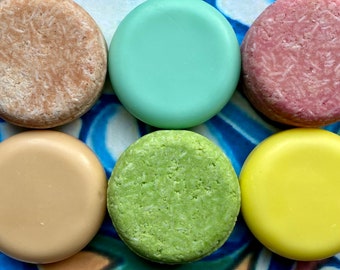 Solid Shampoo and Conditioner Set ~ Zero Waste ~ Eco-Friendly ~ Syndet Shampoo ~ Kokum Conditioner