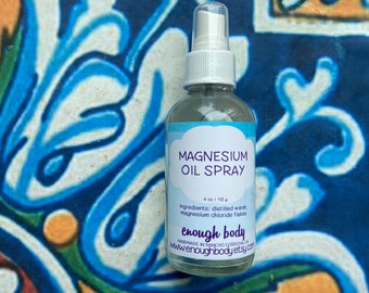 Magnesium Oil Spray ~ Magnesium Chloride Spray ~ Magnesium Spray ~ Magnesium Deodorant Spray ~ Unscented