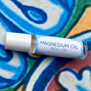 Magnesium Oil Roll On ~ Essential Oil Roll On ~ Menthol Roll On ~ Lavender and Peppermint