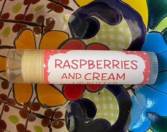 Raspberries and Cream Lip Butter ~ Lip Balm ~ Lip Moisturizer ~ Lip Gloss ~ Shea Butter Balm ~ Lip Care