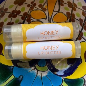 Honey Lip Butter ~ Lip Balm ~ Lip Moisturizer ~ Lip Gloss ~ Shea Butter Balm ~ Lip Care