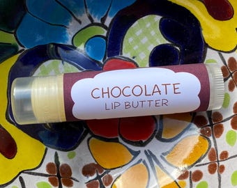 Chocolate Lip Butter ~ Lip Balm ~ Lip Moisturizer ~ Lip Gloss ~ Shea Butter Balm ~ Lip Care