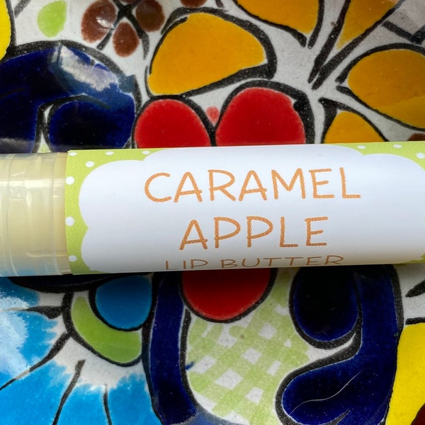 Caramel Apple Lip Butter ~ Lip Balm ~ Lip Moisturizer ~ Lip Gloss ~ Shea Butter Balm ~ Lip Care