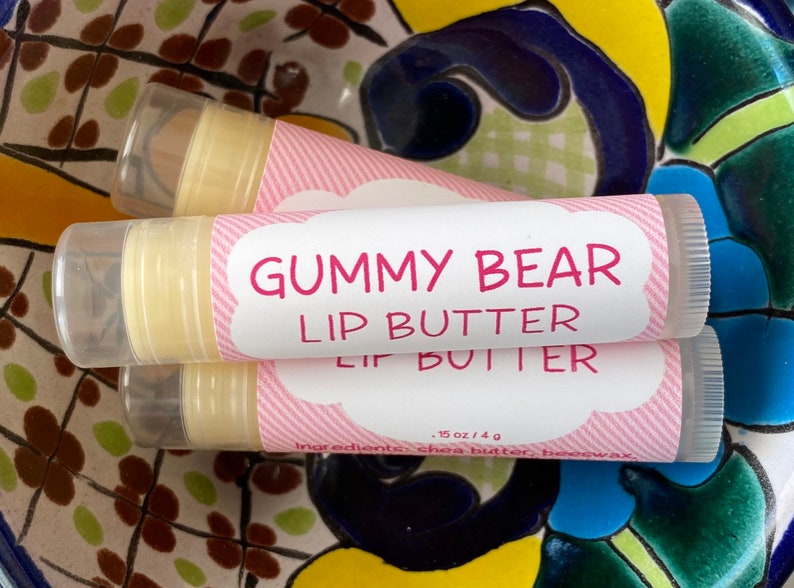 Gummy Bear Lip Butter Lip Balm Lip Moisturizer Lip Gloss Etsy