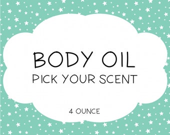 Body Oil - Choose Your Scent ~ Dry Oil Spray ~ Moisturizing Body Oil ~ Spray Oil ~ Body Spray