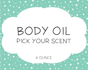 Body Oil - Choose Your Scent ~ Dry Oil Spray ~ Moisturizing Body Oil ~ Spray Oil ~ Body Spray