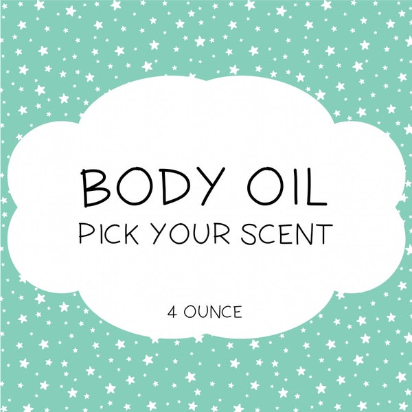 Body Oil - Choose Your Scent ~ Dry Oil Spray ~ Moisturizing Body Oil ~ Spray Oil ~ Body Spray