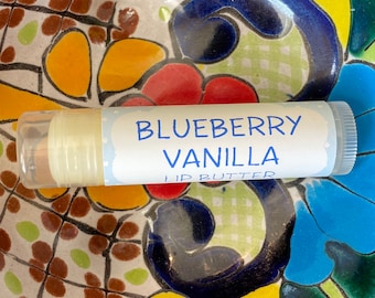 Blueberry Vanilla Lip Butter ~ Lip Balm ~ Lip Moisturizer ~ Lip Gloss ~ Shea Butter Balm ~ Lip Care