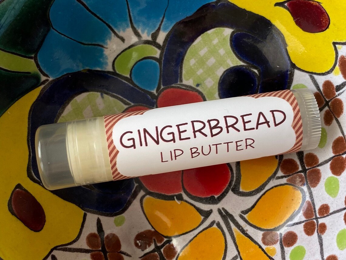 Gingerbread Lip Butter Lip Balm Lip Moisturizer Lip Etsy