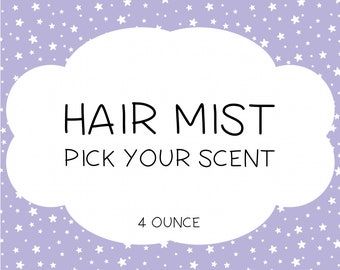 Sea Salt Hair Spray ~ Choose Your Scent ~ Texture Spray ~ Hair Mist ~ Scented Hair Spray ~ Salt Spray ~ Beach Waves Spray~ Hair Perfume