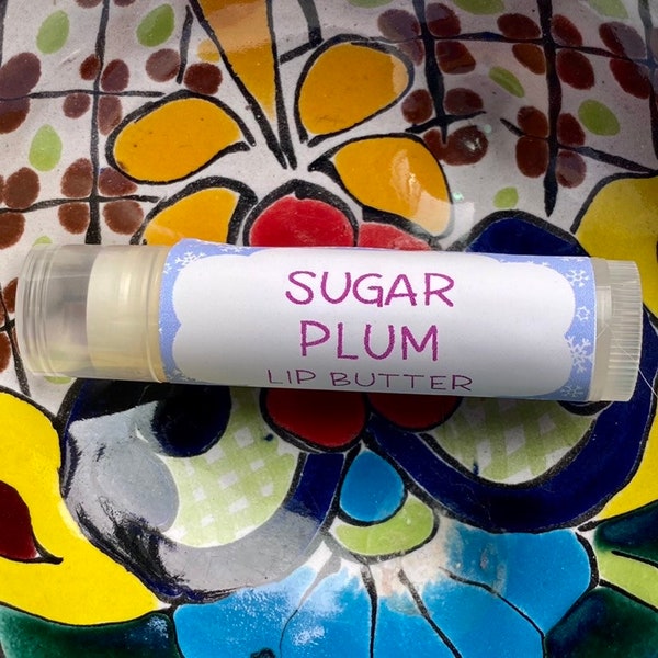 Sugar Plum Lip Butter ~ Lip Balm ~ Lip Moisturizer ~ Lip Gloss ~ Shea Butter Balm ~ Lip Care