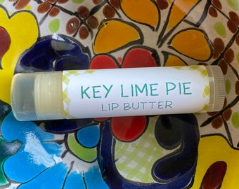 Key Lime Pie Lippenbutter ~ Lippenbalsam ~ Feuchtigkeitscreme ~ Lipgloss ~ Sheabutter Balsam ~ Lippenpflege