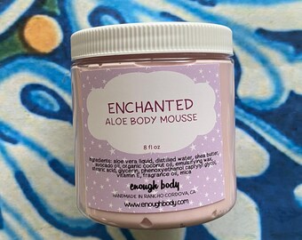 Enchanted Aloe Body Mousse ~ Shea Butter Lotion ~ Aloe Lotion ~ Body Cream ~ Body Mousse ~ Body Butter