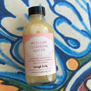 Micellar Water ~ Cleansing Water ~ Facial Toner Water ~ Balancing Water ~ Hydrosol Cleanser ~ Makeup Remover