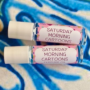 Saturday Morning Cartoons Perfume Oil ~ Roll On Oil ~ Vegan Perfume ~ Roll On Perfume ~ Fragrance Oil