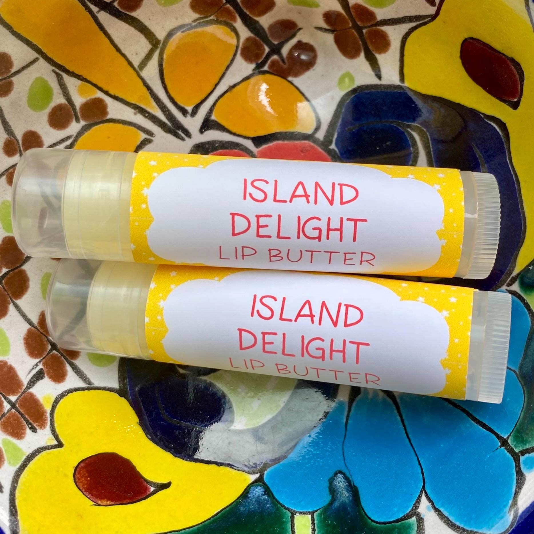 Island Delight Lip Butter ~ Lip Balm ~ Lip Moisturizer ~ Lip Gloss ~ Shea Butter Balm ~ Lip Care